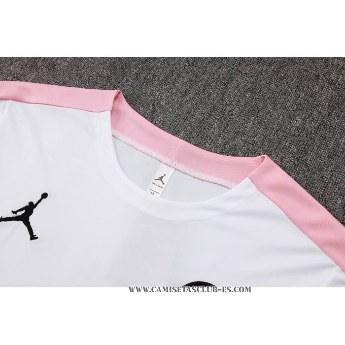 Chandal del Paris Saint-Germain Jordan 24-25 Manga Corta Blanco - Pantalon Corto
